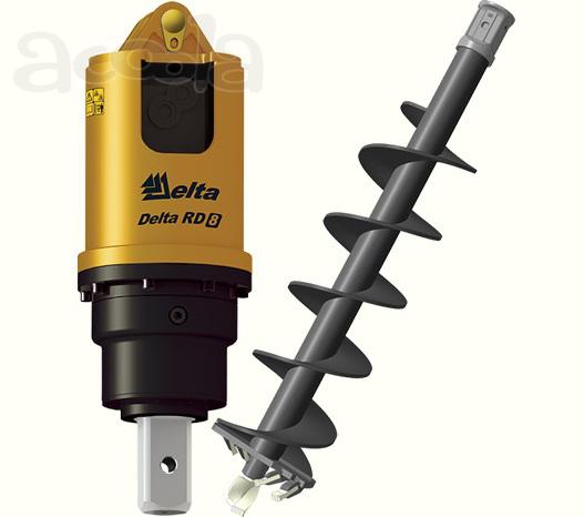 Гидровращатель Delta RD-8 для экскаваторов-погрузчиков
