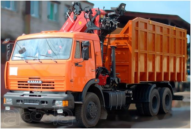Аренда ломовоза Камаз-65115, 24 куб.м.