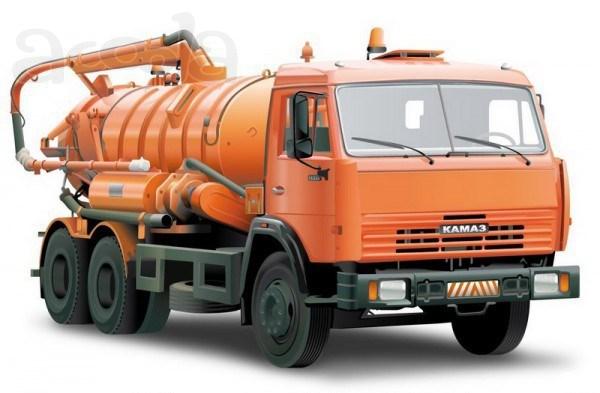 Услуги илососа с ёмкостью 7 м куб.