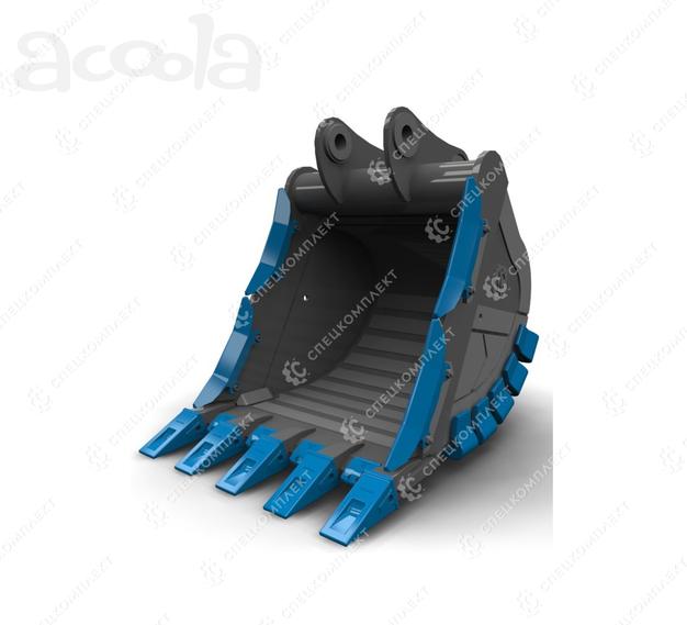 Ковш скальный усиленный V=2,8 м3 для Volvo EC480D
