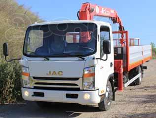 Продаётся JAC N75 бортовой с КМУ