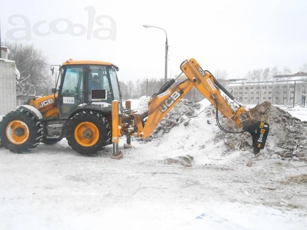 Аренда погрузчика JCB, доп оборудование гидромолот, в Екатеринбурге и Свердловской области