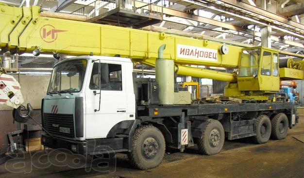 Услуги автокрана. Грузоподъёмность 50 тонн, стрела 34 метра