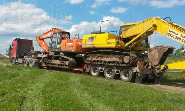 Услуги грузоперевозок тралом. Грузоподъёмность до 60 тонн