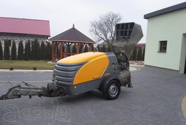 Растворонасос - пневмонагнетатель Putzmeister 740