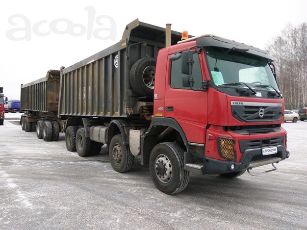 Самосвальная сцепка Volvo FMX 8x6