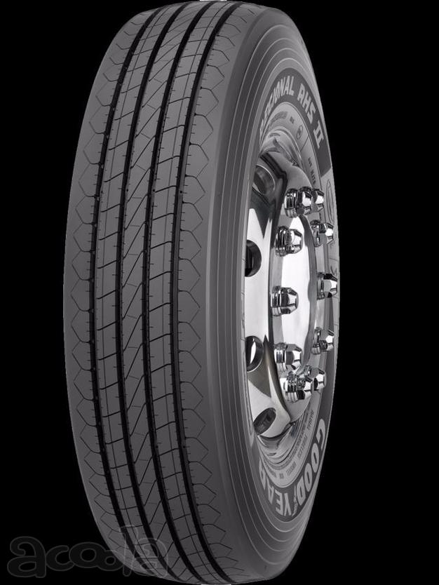 315/70R22.5 Goodyear RHSII 154/152L Рулевая ось