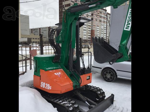 Продам мини экскаватор Nissan